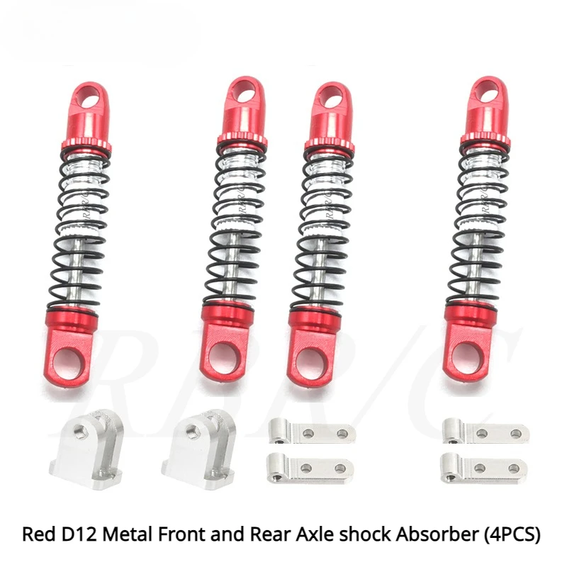 ARAMOX Amortisseur RC Amortisseur en métal pièces de rechange RC pour 1/14 WLtoys 144001 RC ARAMOX Amortisseur RC Amortisseur en métal pièces de rechange RC pour 1/14 WLtoys 144001 RC