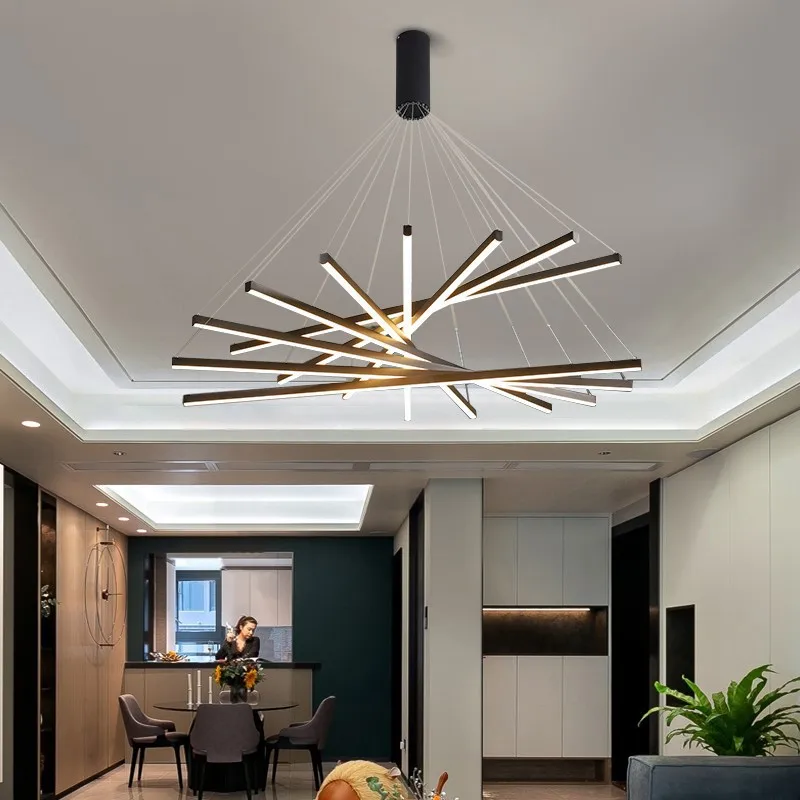 

Modern Dining Room Lamparas Decoracion Hogar Moderno Smart Pendant Lights Decoration Salon Chandeliers for Dining Room