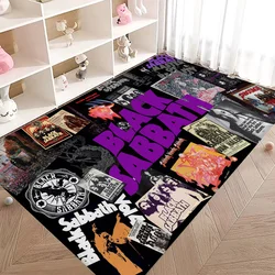 Black Rock Music S-Sabbaths Kitchen Mat Kids Room Bedroom Decoration Balcony Anti-Slip Doormat Living Room Alfombra