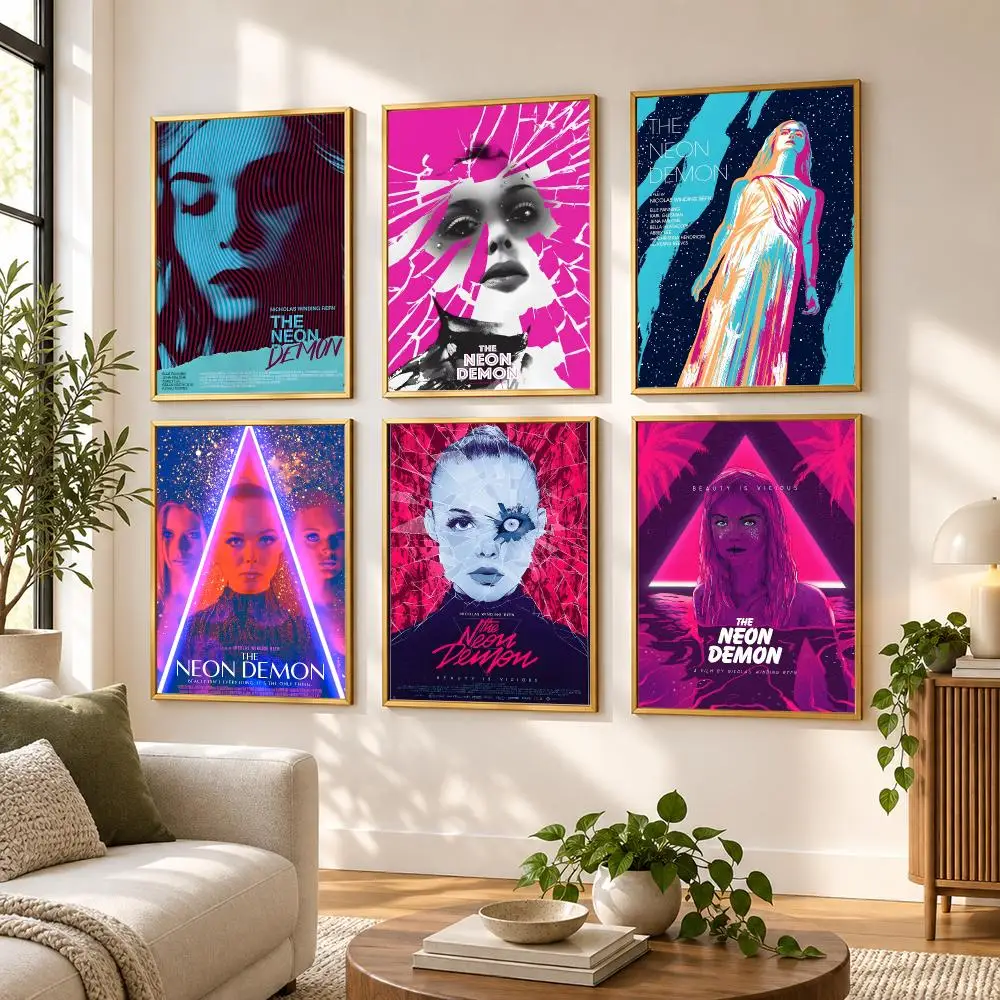 The Neon Demon Poster HD art sticky wall waterproof home living room bedroom bar aesthetic decoration