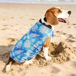 Dog Summer T-Shirts Vest,Pet Breathable Soft Basic Clothes for Small Medium Boy Girl Dogs Apparel Spring Summer for Daily Wear