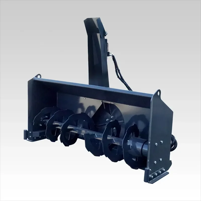 Skid Steer Loader Wheel Loader Attachment Snow Blower Thrower Rapid Winter Snow Equipment