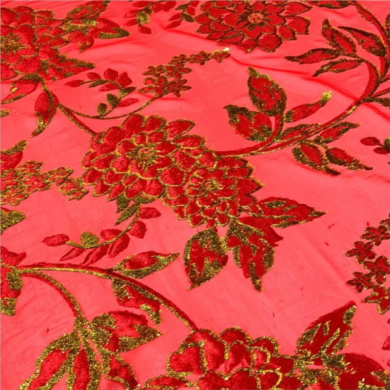 Рисунок 4 - Прямая из тканой бархатной парчовой