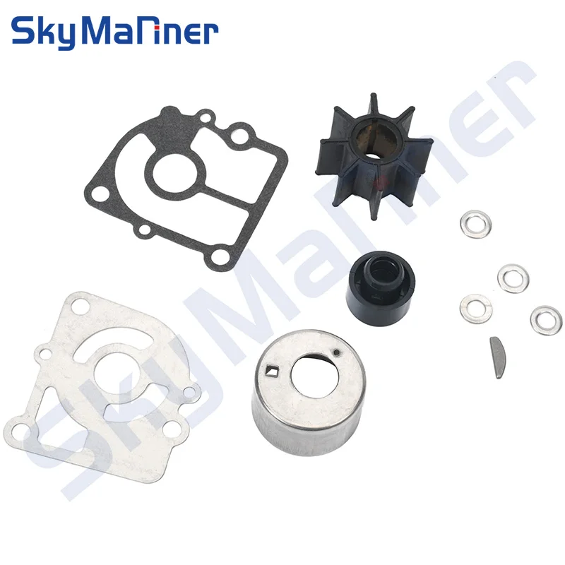 362-87322 Waterpomp Reparatieset & Pomp Case Bovenste 350-65016 46-803750 Voor Tohatsu 9.9-18HP Buitenboordmotor Mercury