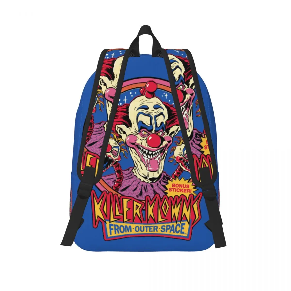 Killer Klowns From Outer Space Wax Pack Backpack for Men Women Casual Student Hiking Travel Daypack College Canvas Bags Gift