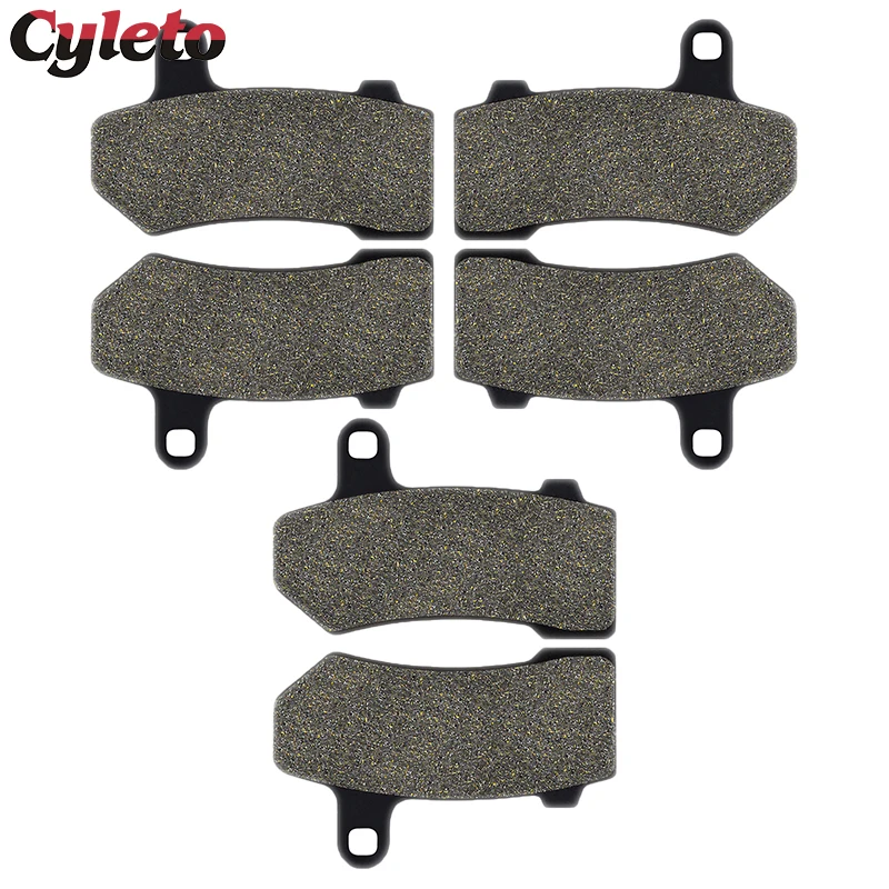 Front Rear Brake Pads for Harley V-Rod VRSCF VRSCX VRSCAW Street Night Rod VRSCR VRSCDX Road King FLHR Electra Street Glide FLHT
