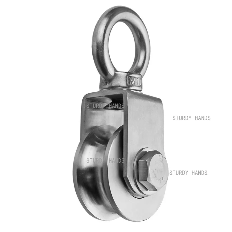 

Поворотные шкивы U-типа, дуплексный подшипник из нержавеющей стали 304, сверхтихий, съемный, с вращением на 360 градусов, сверхмощное тяговое колесо