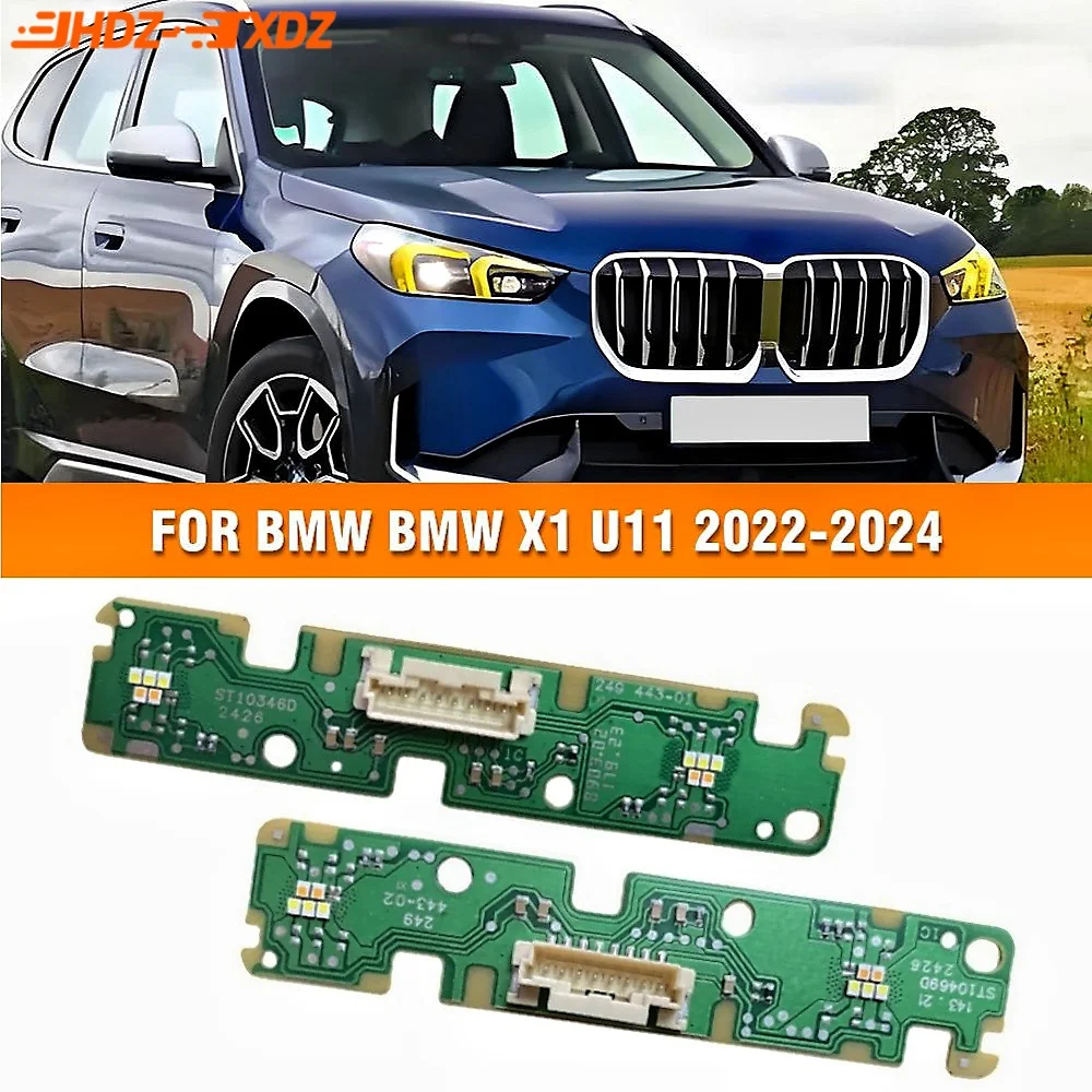 

Желтый, янтарный, красный, светодиодные платы Angel Eye DRL для BMW X1 U11 U12 X2 2023 2024, модуль дневных ходовых огней, чип дневного света 63115A64445