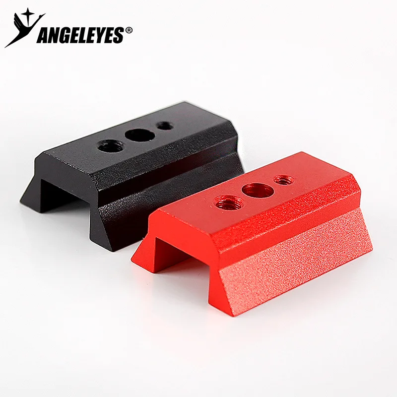 Angeleyes 45mm/90mm Finder Scope with Guide Rail Small Dovetail Plate Aluminum Alloy Mirror Base for Astronomical Telescopes