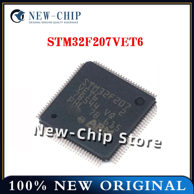 1PCS-50PCS/LOT   STM32F207VET6   QFP100  STM32F207   New original