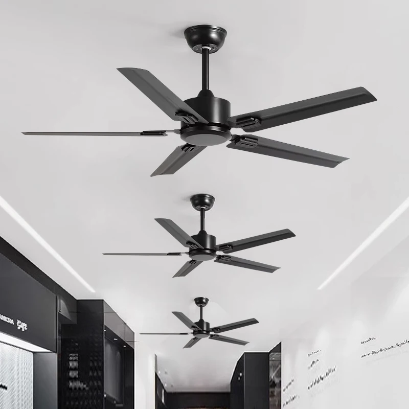 

42/52 Inch New Type of Strong Wind Silent Industrial Retro Ceiling Fan, Dining Room Living Room Home Fan, No Photoelectric Fan