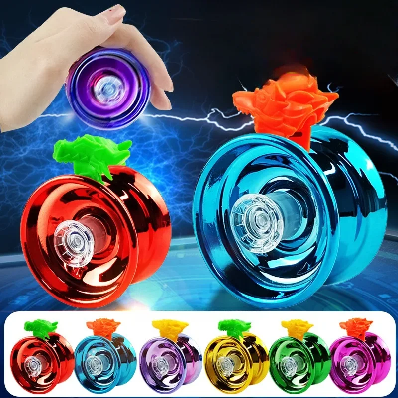 Alloy Yo Yo Ball Entry Type Dead Sleep Active Sleep Competitive Idling Long Lasting Rotation Stable Seismic and Drop Resistant