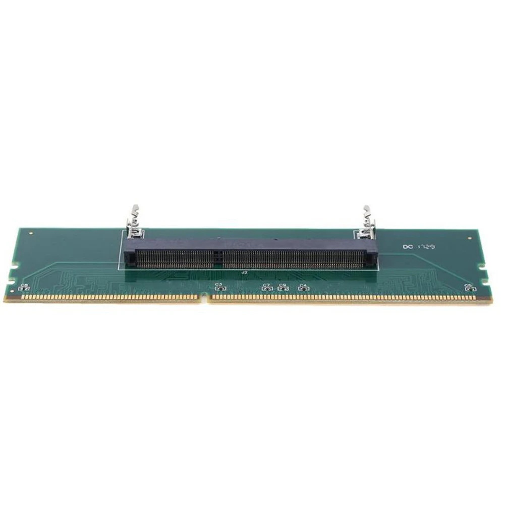 Adapter DDR3 Laptop SODIMM na Desktop DIMM RAM Karta Rozszerzeń Pamięci PC Złącze Pamięci Interfejs 204-Pin
