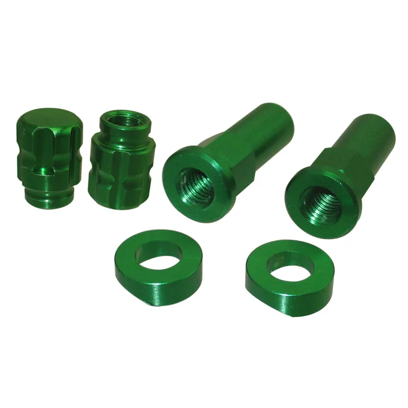 XLJOY نك الاطارات غطاء صمام ريم قفل الجوز يغطي لهوندا ياماها كاواساكي سوزوكي حفرة MX الترابية دراجة قبالة الطريق موتوكروس #5