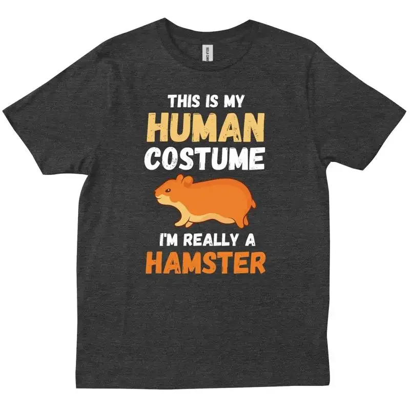 This Is My Human Costume I m Really A Hamster Pet Lovers Trendy T shirt