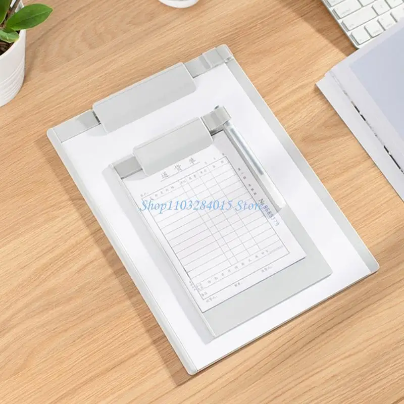 

R6FF Document Stand Plastic Clipboard with Sliding Clip for School Office Letter Size