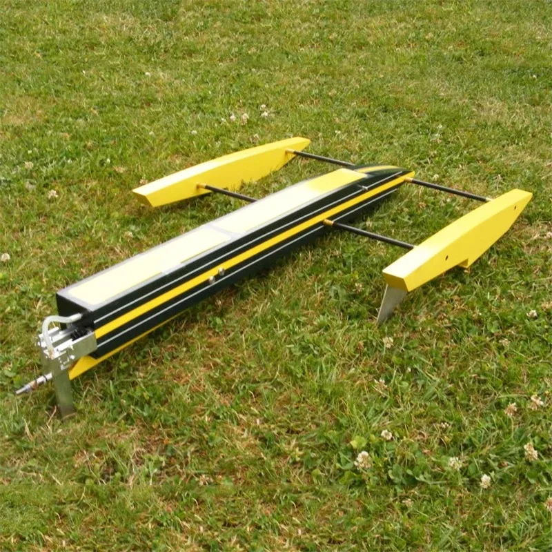 Trident Long Arrow Rowing Yacht DIY Boat Model Kit, Normal Shrimp Boat, Wooden Version,