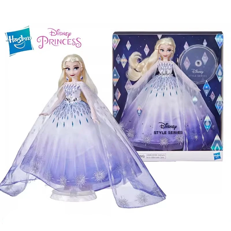 Hasbro Anime Disney Princess Mulan Queen Elsa Ariel Gifts for Children Collector\'s Edition Action Figure Model Toys