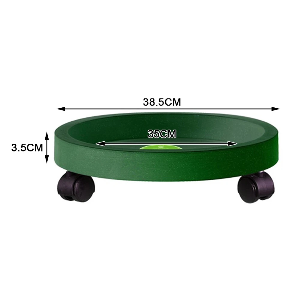 Plant Saucer Multipurpose Lightweight Sturdy Plastic Flower Pot Tray for Indoors Outdoor