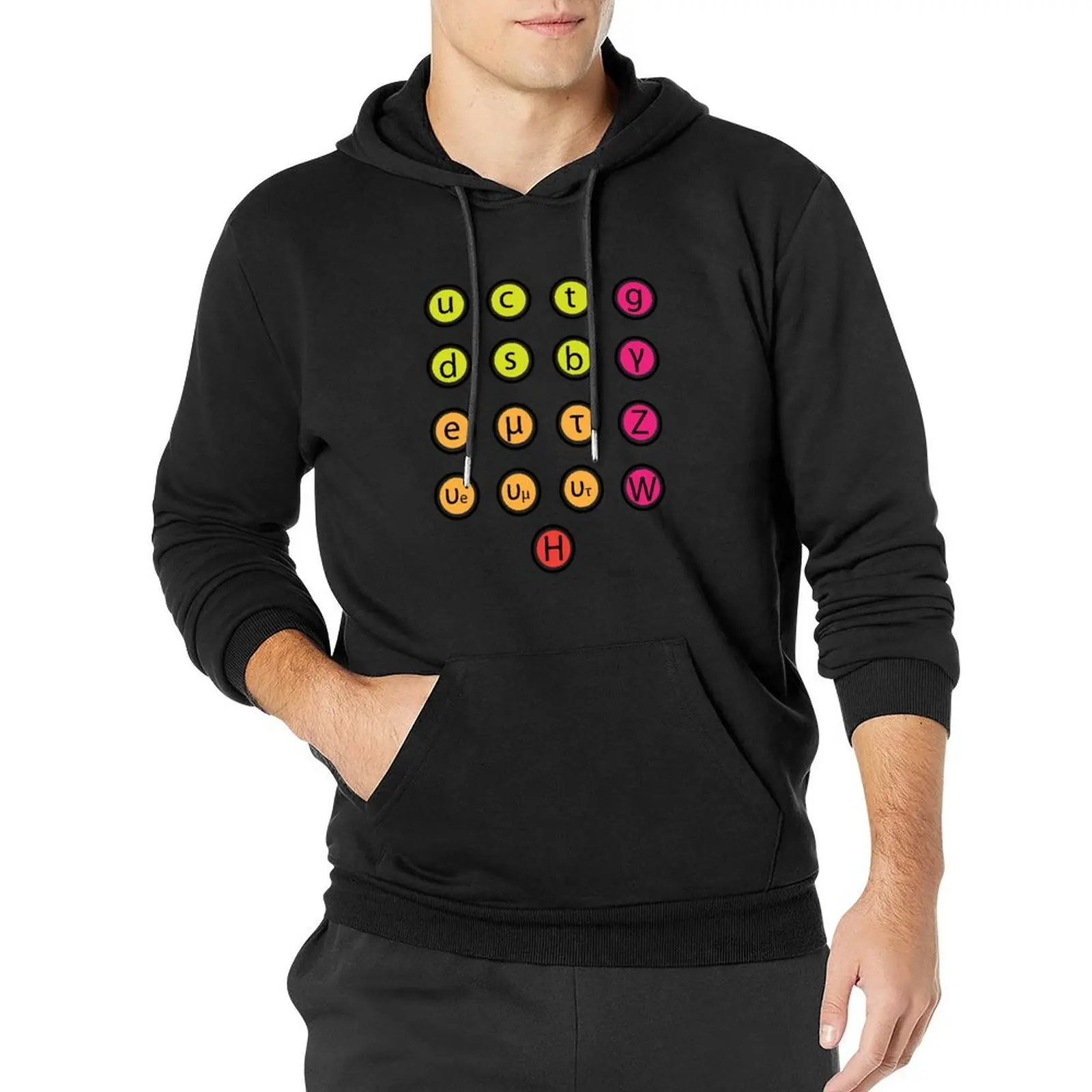 Standard Model of Physics Pullover Hoodie japanese style anime clothes hooded shirt pullover