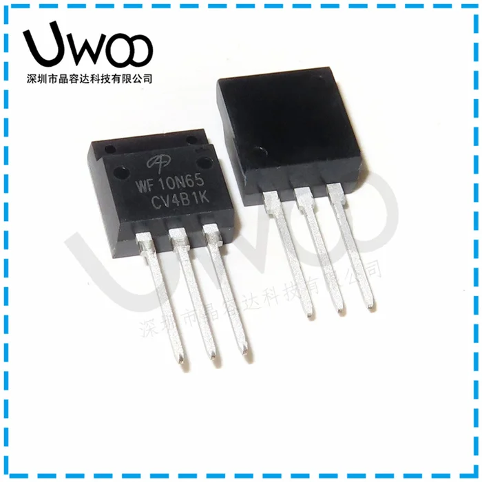 100%Original New    AOWF10N65 WF10N65 TO-262F MOS 10A 650V   AOWF11C60 WF11C60 11A 600V TO262