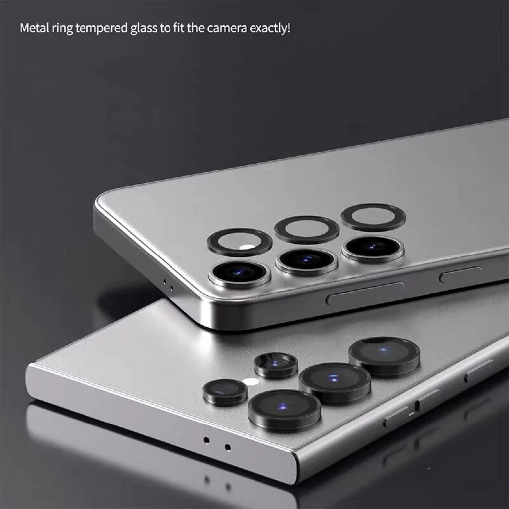 Metal Lens Ring Case for Samsung S23 S24 Plus Camera Lens Screen Protector Protective For Galaxy S24 S23 Ultra Lens Cover