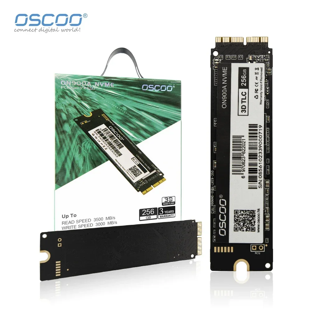 Imagem -06 - Oscoo-disco Rígido para Macbook Air Ssd 512gb 1tb Nvme Pcie 3.0 A1465 A1466 A1398 A1502 2013 2023 2023