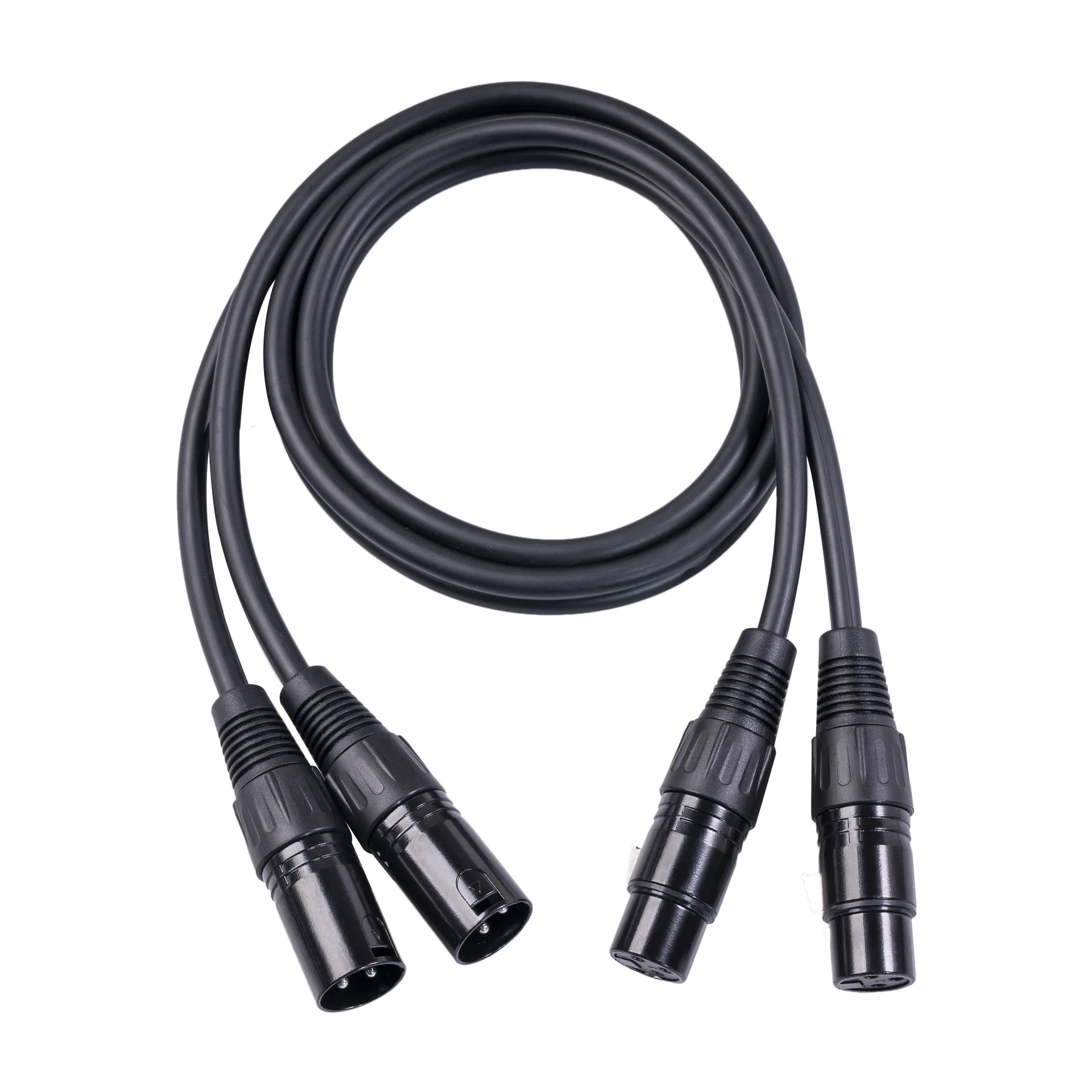 Hi-end 5N OCC Single Crystal Silver Plated Cable with Rhodium Plated XLR Plug Hifi Audio 2XLR To 2XLR Audiophiles Audio Cable