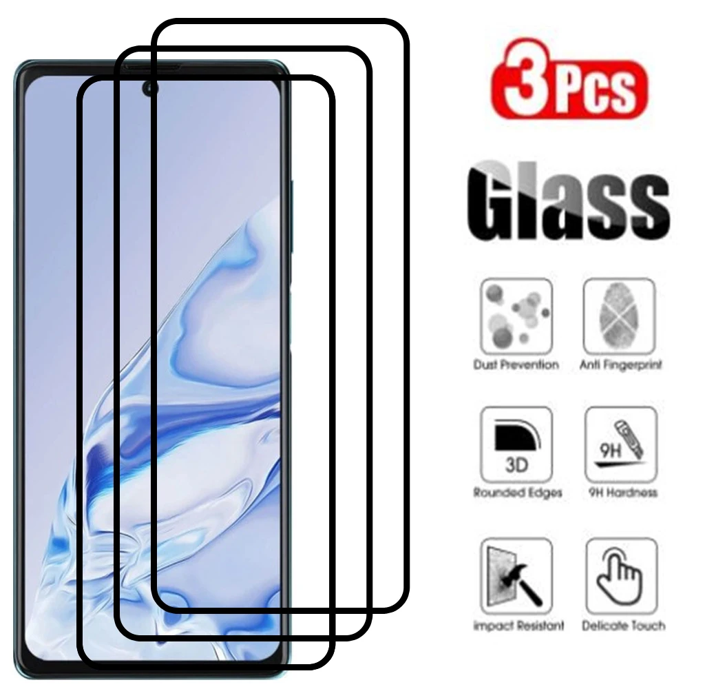 Full Cover Tempered Glass Case For Blackview A100 HD Screen Protector For Black view BL5000 5G A 100 Safety Protective Film