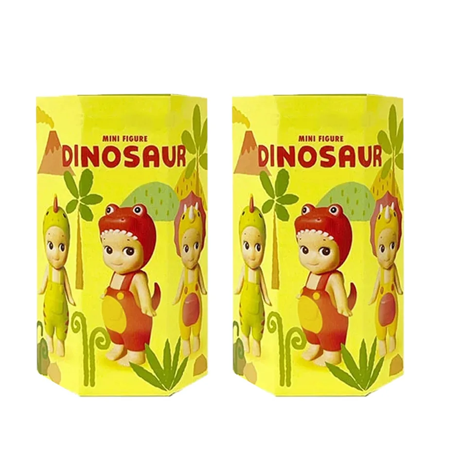 Blind Box Mystery Box Dinosaurier-Serie Mini-Anime-Figuren Auto-Ornamente Kinder-Weihnachts- und Geburtstagsgeschenke