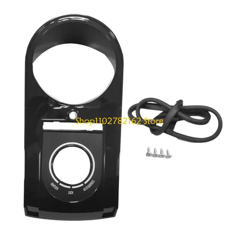 

547B Impact Resistant Motorcycle Gauges Cover Speed Housing Set for Deluxe