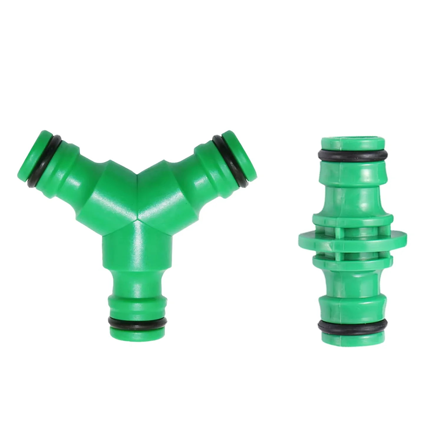10Pcs Double/Triple Nipple Joint Quick Connector Garden Irrigation Car Washing Fast Release Coupling Pipe Repair Tubing Fittings