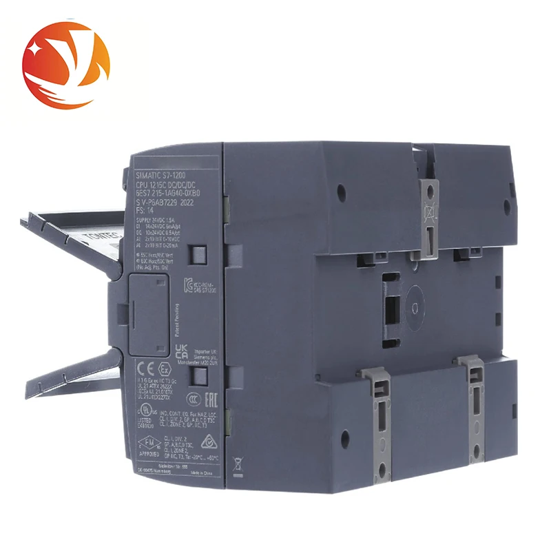 6ES7215-1AG40-0XB0 SIMATIC S7-1200 CPU 1215C DC/DC/DC Compact PLC Controller New Original In Stock