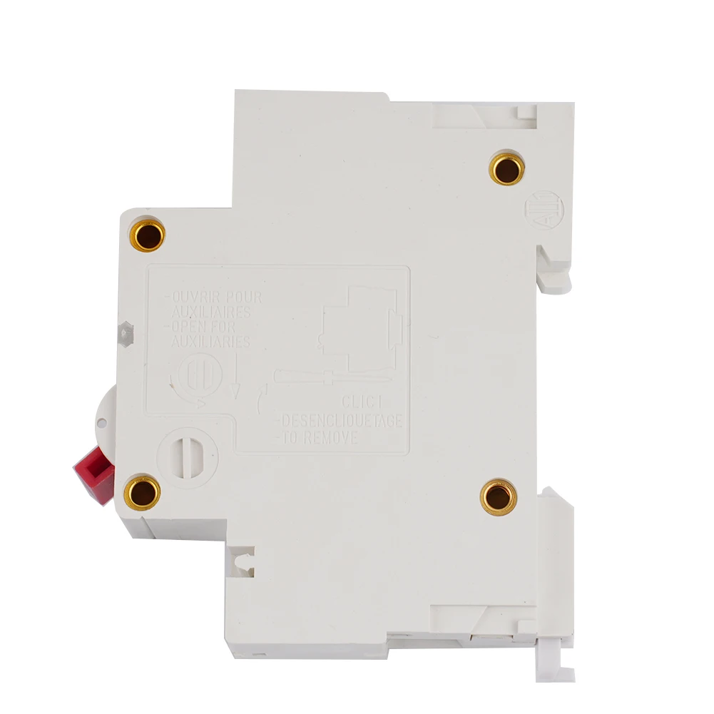 Air Switch Circuit Breaker Accessories DC for mcb PC Flame Retardant Replacement 125A 100A 80A for 1p Outdoors