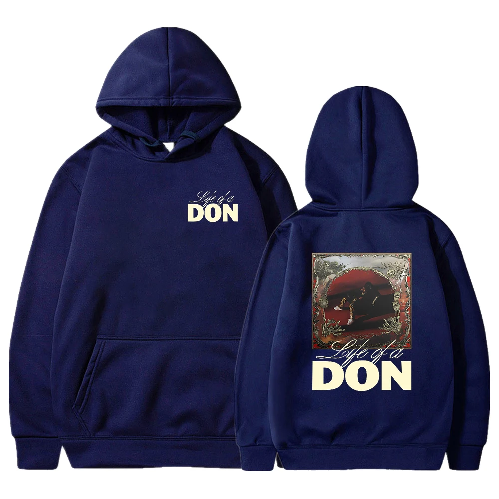 Don Toliver Life of a Don Hoodie Pop Singer Long Sleeve Streetwear Women Men Hooded Sweatshirt World Tour Hip Hop Clothes