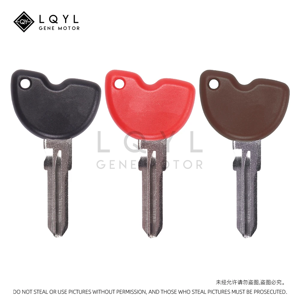 LQYL Blank Key Motorcycle Replace Uncut Keys For Vespa Piaggio 3VTE Fly 125 250 300 GTV VESPA LXV150 GTV250 GTS GTS250 GTS300