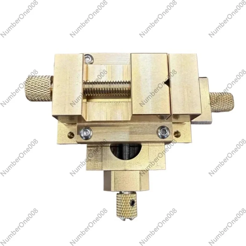 XY Axis Adjustable Miniature Stage -  For Micro Cross Slide Vise with Dovetail Guide