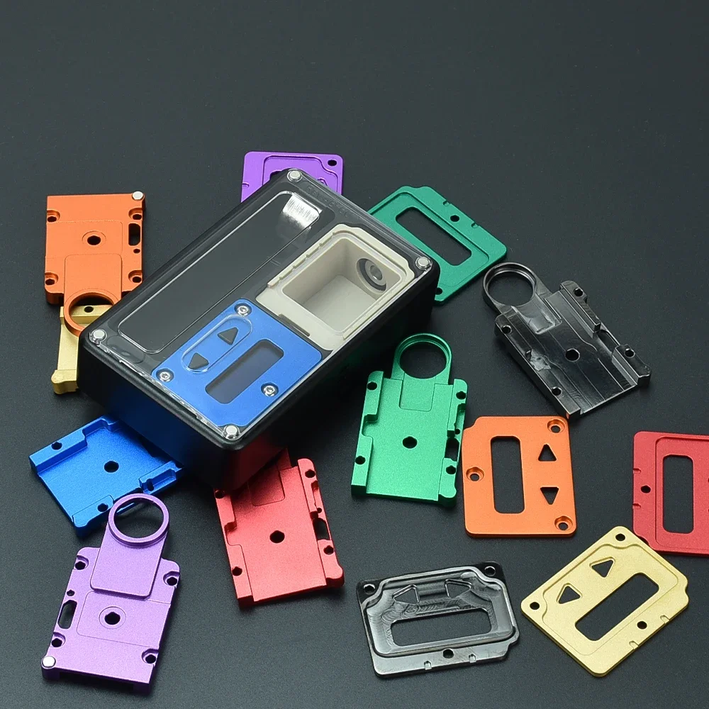 sxk BB 60W / 70W Box Mod Kit Screen Plate Button Plate Set Aluminum Alloy for SXK BB / Billet Vape Box Mod Kit