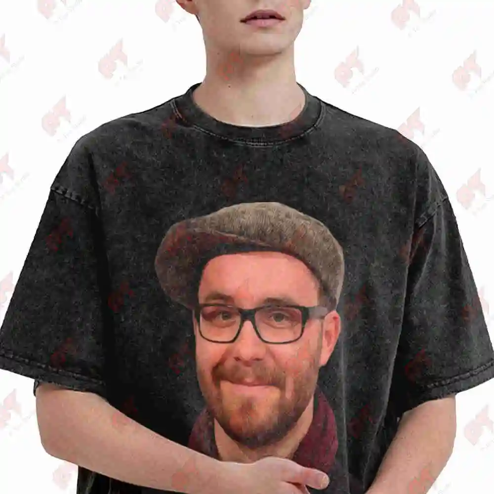 Mark Forster What Are You Scared Of Meme Vintage Washed Tee Pure Cotton T-Shirt