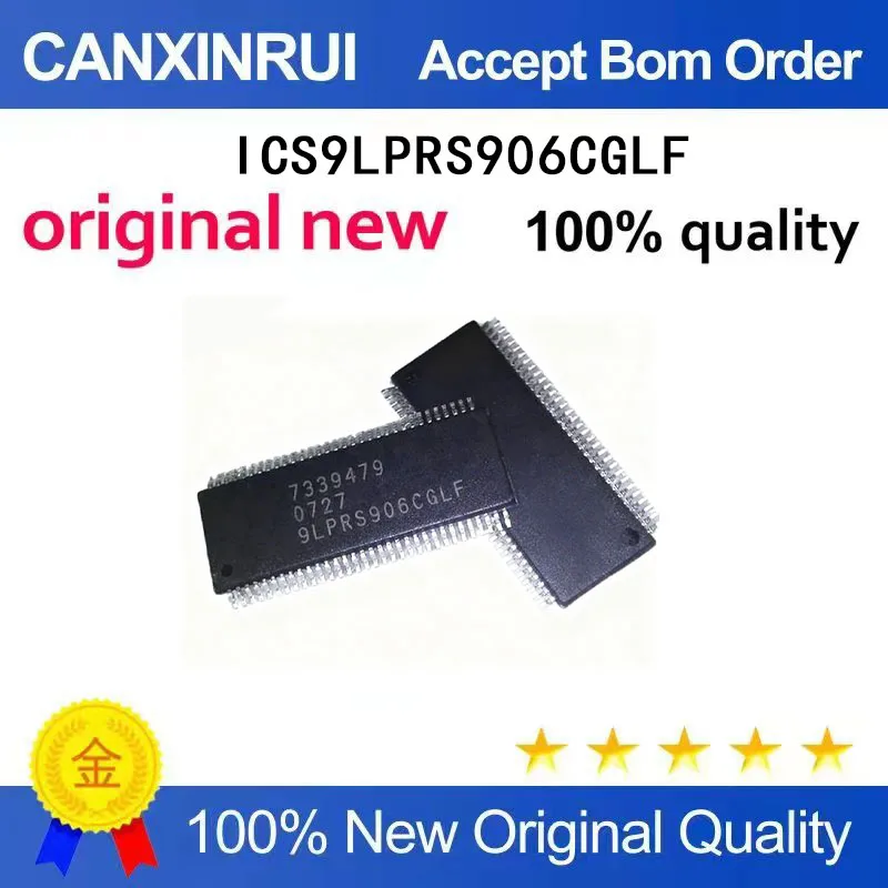 

(5-100 Pieces) New stock ICS9LPRS906CGLF 9LPRS906CGLF