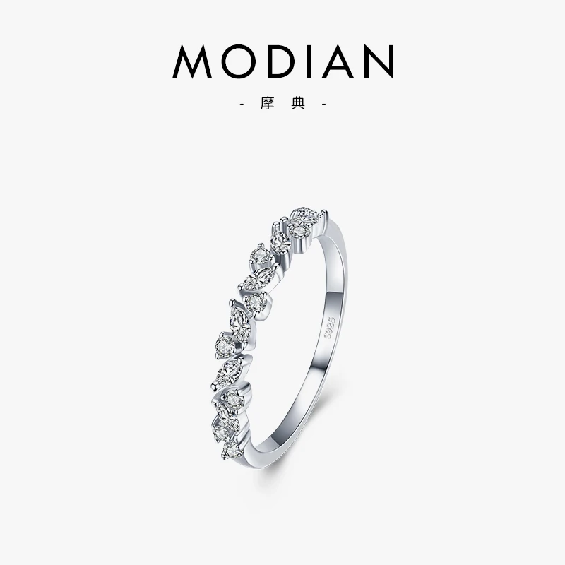 

Fashion S925 Sterling Silver Rings for Women Exquisite Inlay Zircon Personalized Ring High-quality Luxury Silver Jewelry Gifts