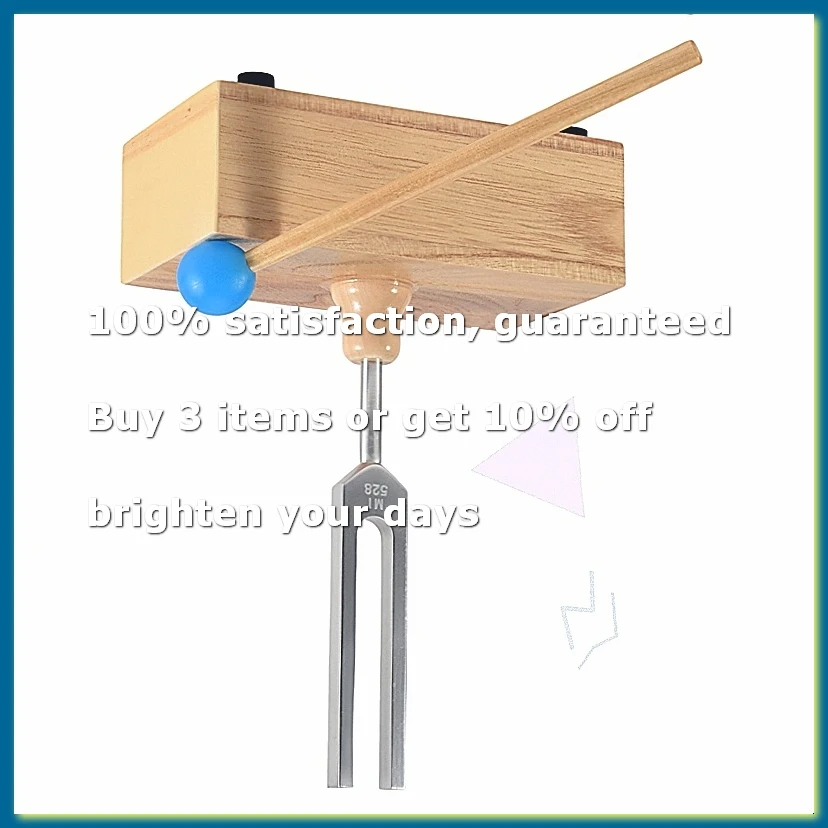●528HZ Tuning Fork,Tuning Fork Resonance Box,for Sound Therapy, Yoga, Meditation and Relaxation