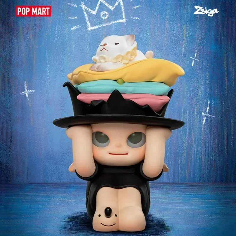 

POP MART Zsiga The Pampered Cat Figure Series Blind Box Mystery Box Toys Kawaii Ornaments Figurines Home Decor Desktop Model