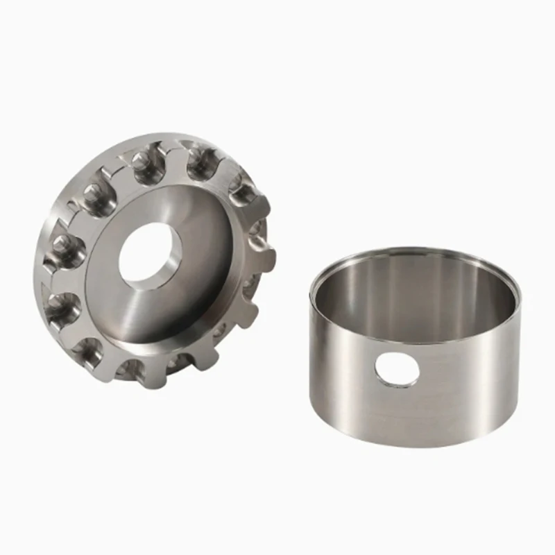 

Cnc Custom Service Provide Sample-making Services Stainless steel gear and cylindrical fitting sets