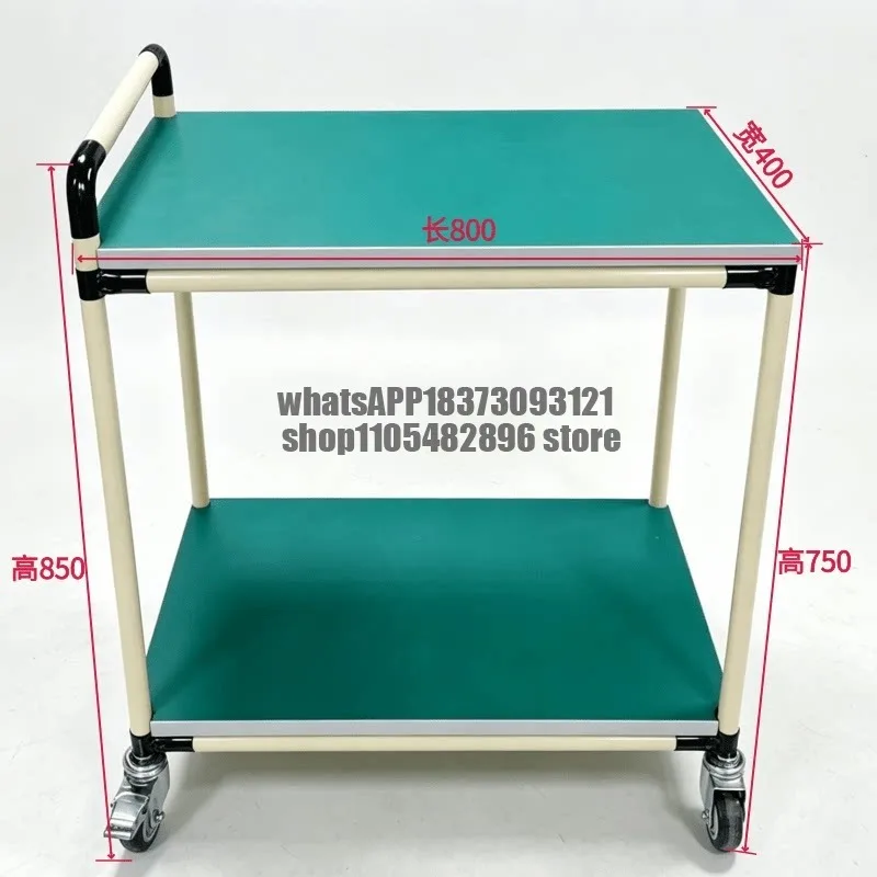 Factory workshop Anti-static workbench Lean tube turnover car Multifunctional sorting car Mobile trolley