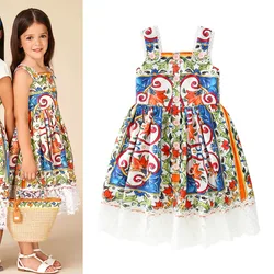 Teenage Girl Princess Dresses Summer Kids Dresses Party Robe Fille Birthday vestidos Evening Elegant Wedding Dress For Girl