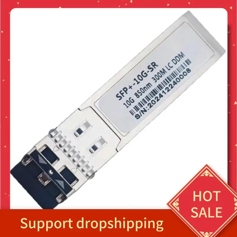 B44C SFP-10G-SR 10G SFP + Module LC Duplex multimode 850Nm 300M compatibilité complète pour commutateur /Mikrotik/Huawei
