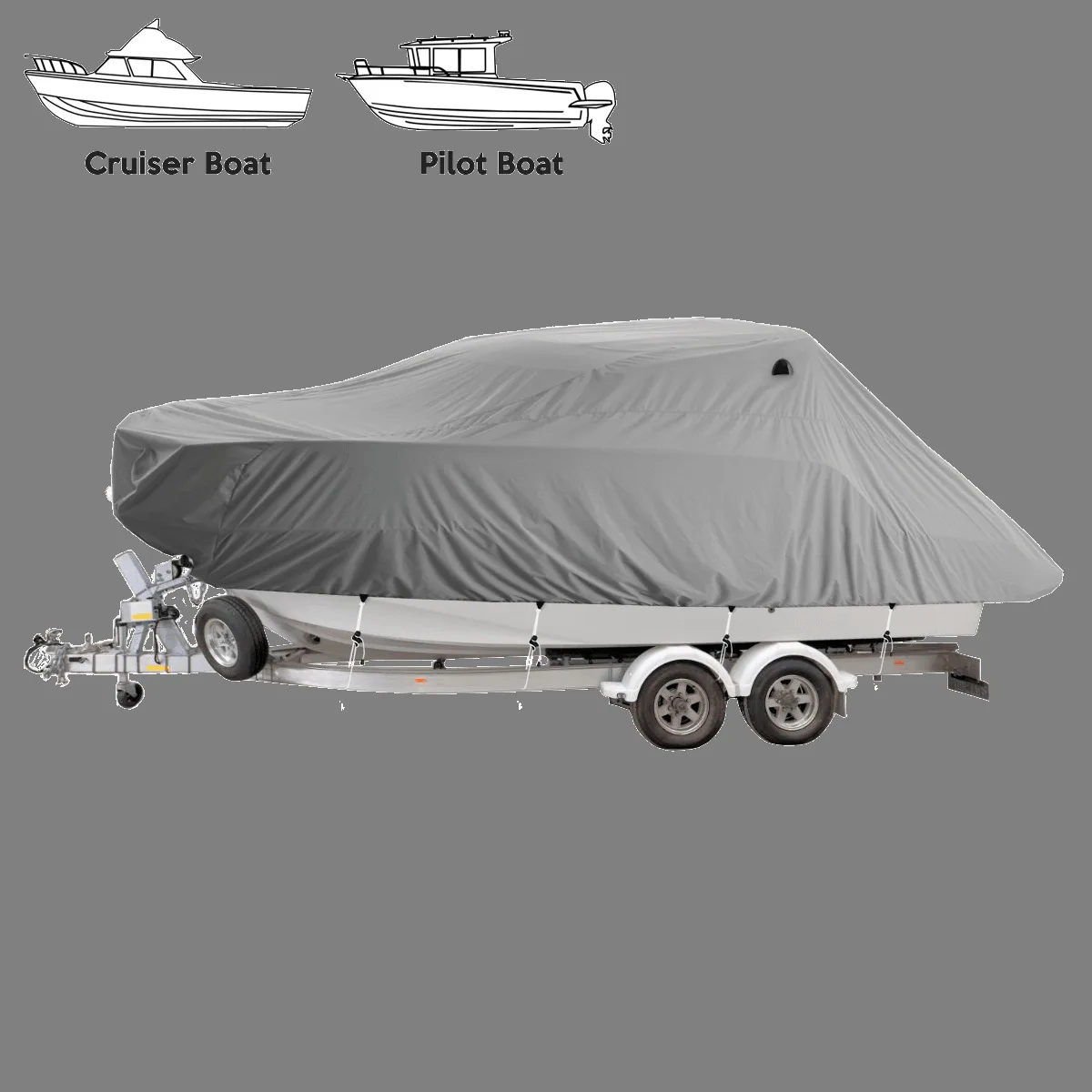 Luxury Cruise Patrol Boat Yacht Cover Protective Cover MA 053