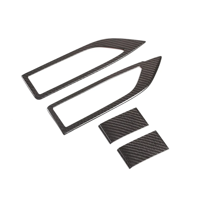 

Carbon Fiber Interior Door Handle with 3K Twill Weave and Glossy Finish for 458 2011-2016 OEM Replacement
