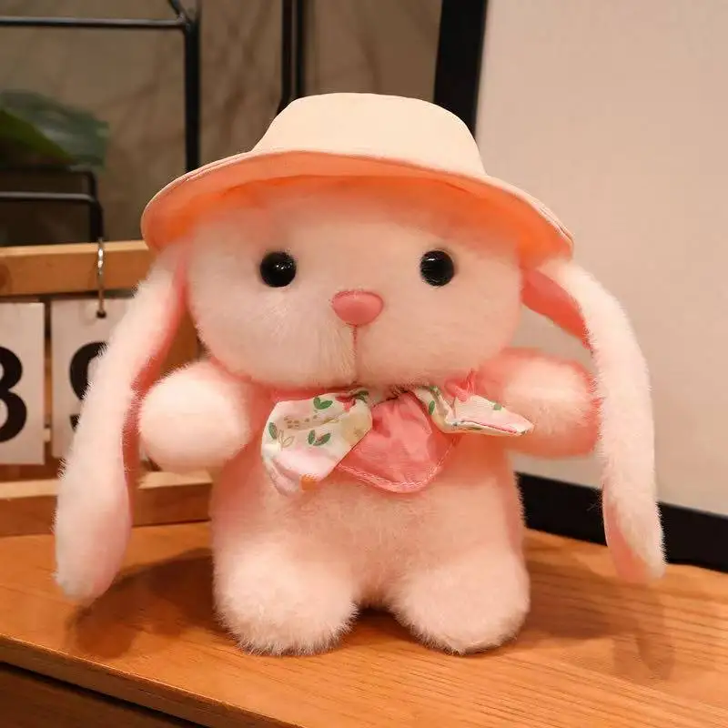 

Latest Hat Wearing Princess Rabbit Doll Kawaii Stuffed Plush Toy Doll Cartoon Anime Cute Children's Birthday Gift Fun Doll